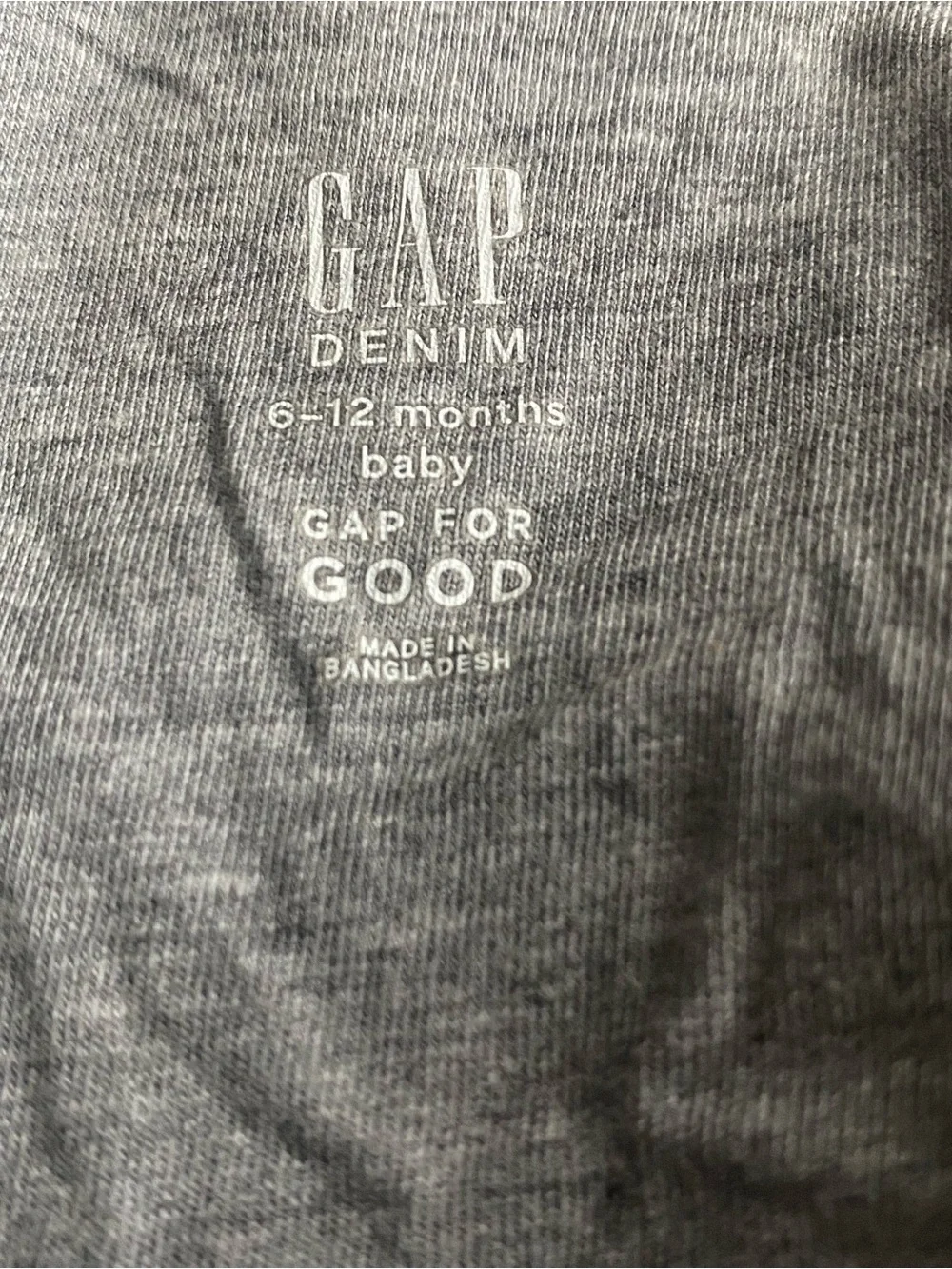 GAP Kids Blue Washed Denim Button-Up Jacket